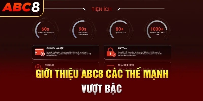 ABC8 – Nhà Cái Uy Tín Bậc Nhất Tại Sân Chơi Châu Á Năm 2026